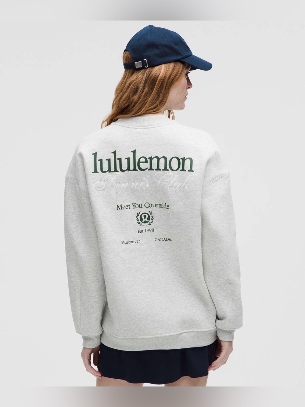 Lululemon Cozy Oversized Pullover Tennis Meet You Court-side Heavyweight Jacket